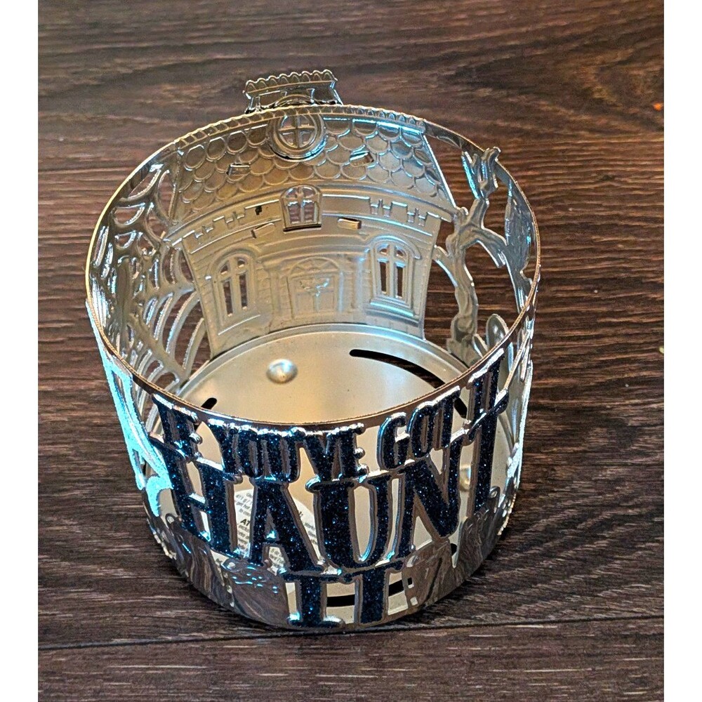 Vintage Bath & Body Works Halloween 3-Wick Candle Holder